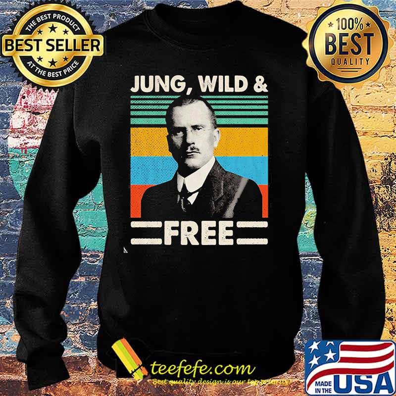 Carl-jung forever jung wild and free vintage retro s Sweater Carl-jung forever jung wild and free vintage retro s Sweater