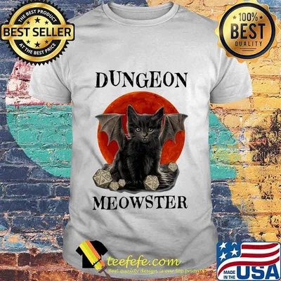 Cat dungeon meowster moonblood classic shirt
