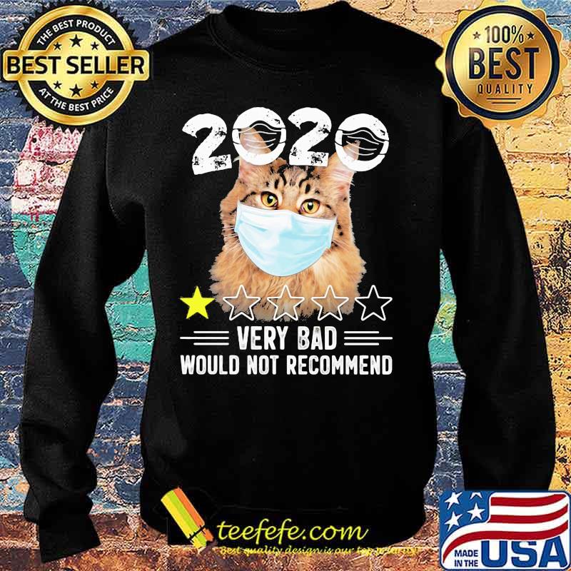 Cat mask 2020 very bad would not recommend stars s Sweater Cat mask 2020 very bad would not recommend stars s Sweater