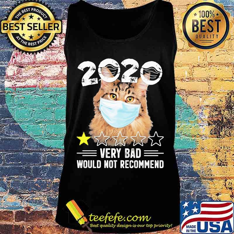 Cat mask 2020 very bad would not recommend stars s Tank top Cat mask 2020 very bad would not recommend stars s Tank top