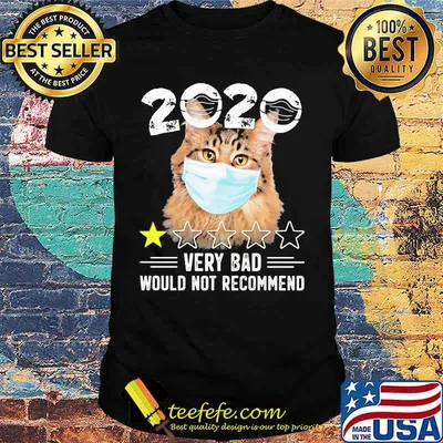 Cat mask 2020 very bad would not recommend stars shirt