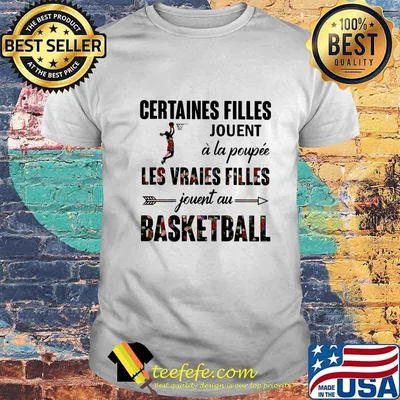 Certaines filles jouent a la poupee les vraies filles jouent au basketball flowers shirt