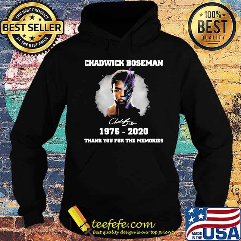 Chadwick Boseman black panther wakanda forever thank you for the memories signature s Hoodie Chadwick Boseman black panther wakanda forever thank you for the memories signature s Hoodie
