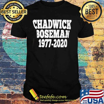 Chadwick boseman rip 1977 2020 vintage shirt