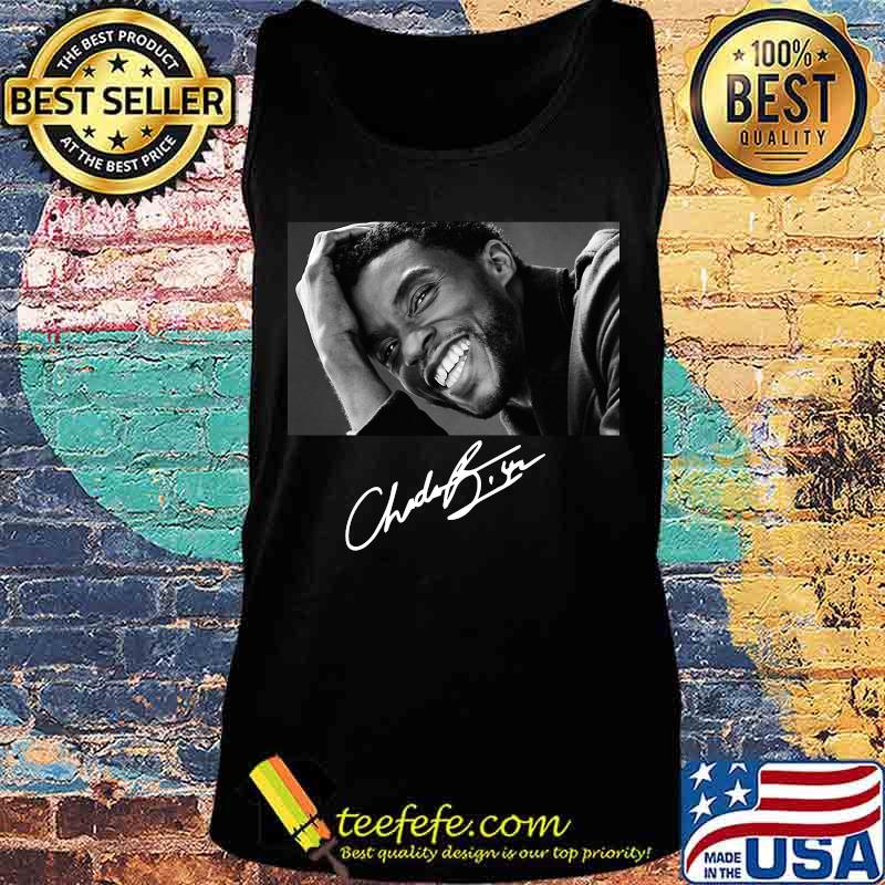 Chadwick cast black panther signature s Tank top Chadwick cast black panther signature s Tank top