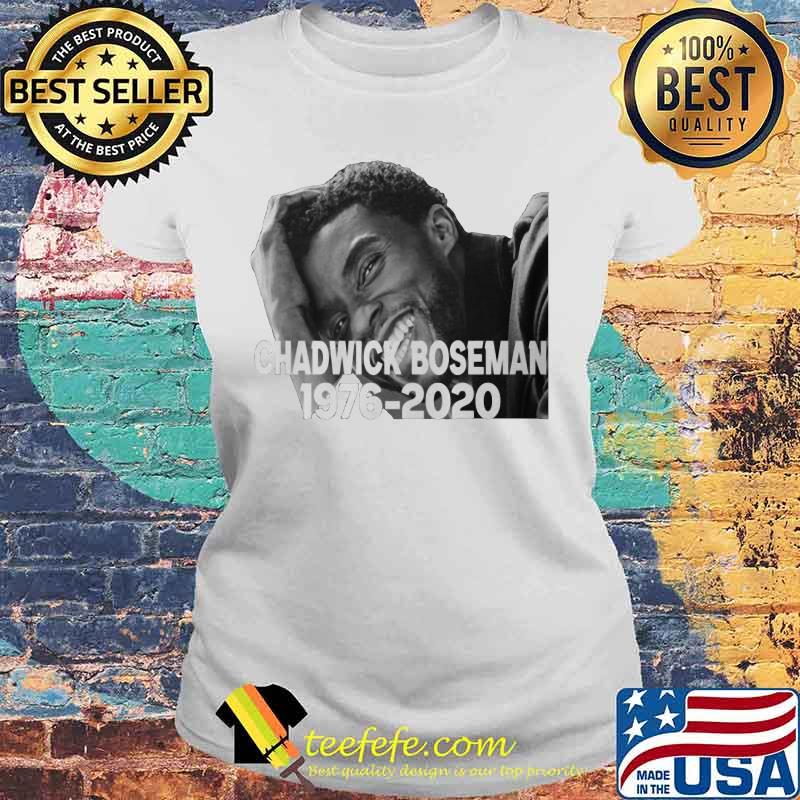 Chadwick rip black panther actor 1977 2020 smiling picture s Laides tee Chadwick rip black panther actor 1977 2020 smiling picture s Laides tee