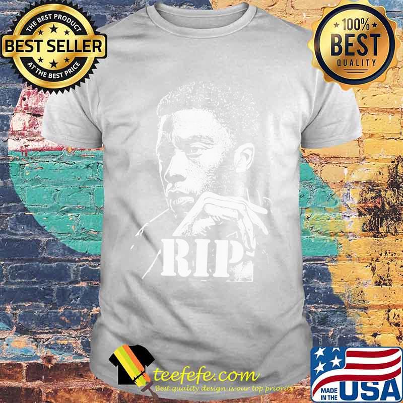 Chadwick rip black panther actor shirt