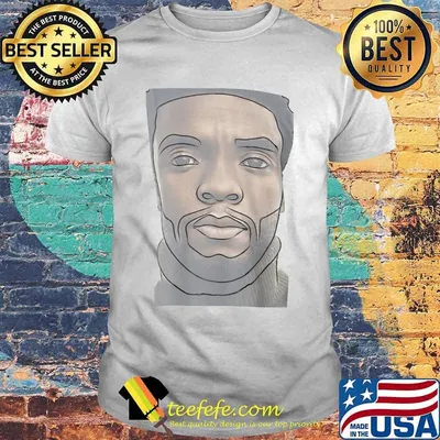 Chadwick rip black panther art shirt