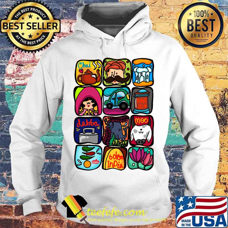 Chai dabba moo 60km india art elephant s Hoodie Chai dabba moo 60km india art elephant s Hoodie