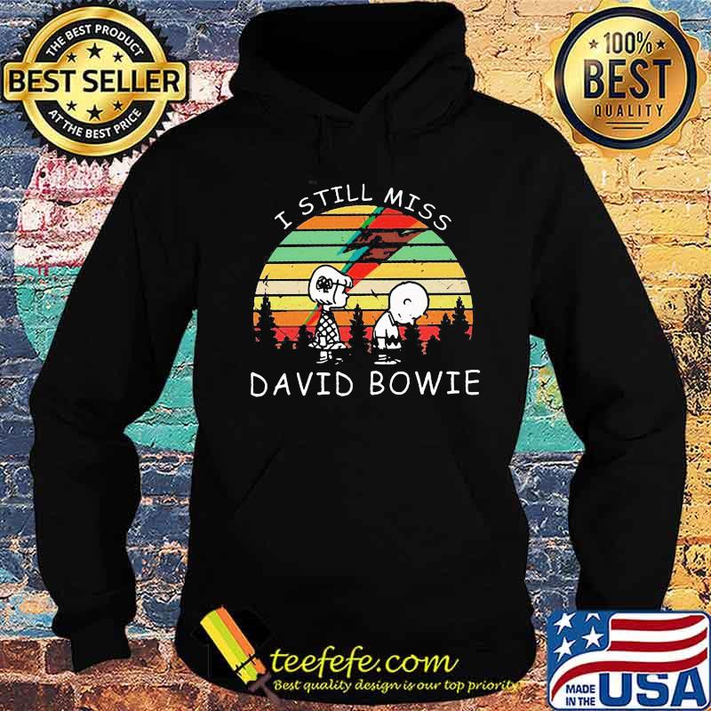 Charlie brown i still miss david bowie vintage retro s Hoodie Charlie brown i still miss david bowie vintage retro s Hoodie