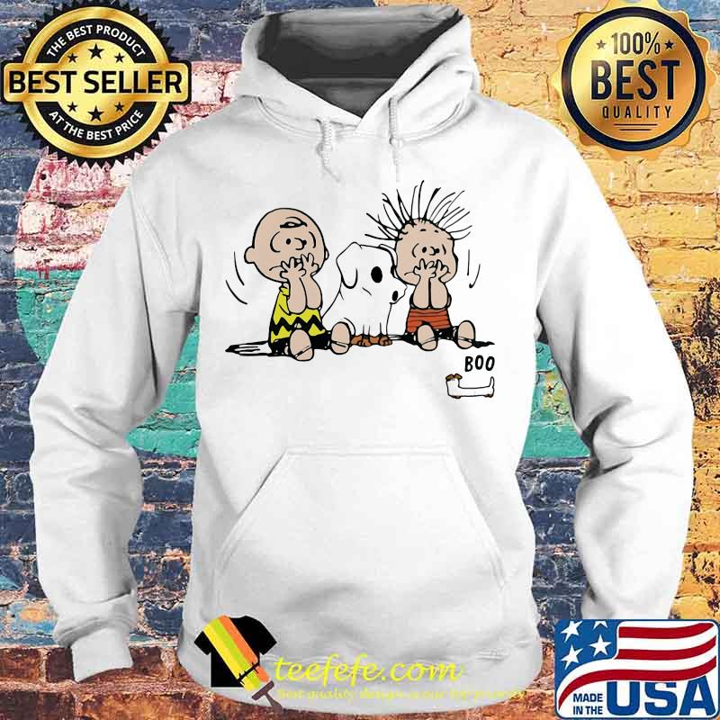 Charlie brown snoopy and linus van pelt boo dog s Hoodie Charlie brown snoopy and linus van pelt boo dog s Hoodie