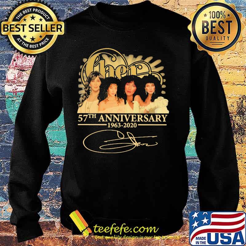 Cher band 57th anniversary 1963 2020 members signature s Sweater Cher band 57th anniversary 1963 2020 members signature s Sweater