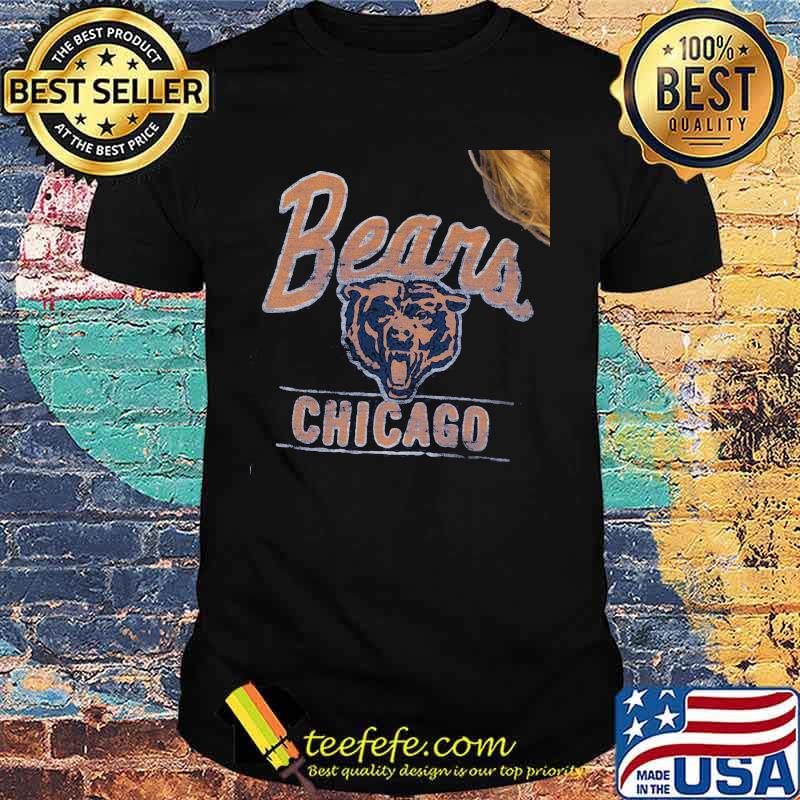 Chicago bears football logo shirt