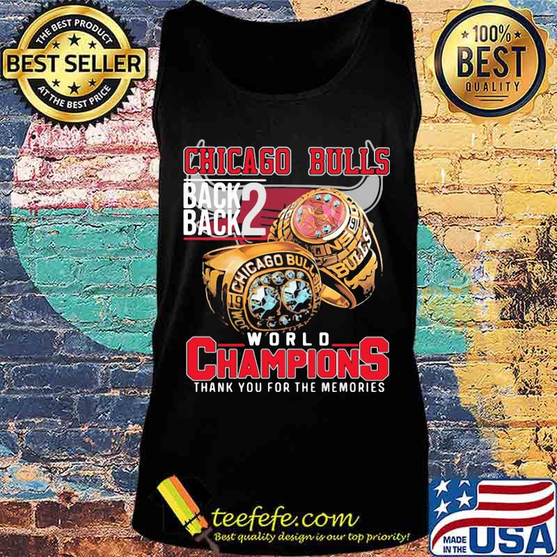 Chicago bulls back 2 back world champions thank you for the memories s Tank top Chicago bulls back 2 back world champions thank you for the memories s Tank top