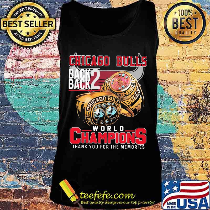 Chicago bulls back 2 back world champions thank you for the memories s Tank top Chicago bulls back 2 back world champions thank you for the memories s Tank top