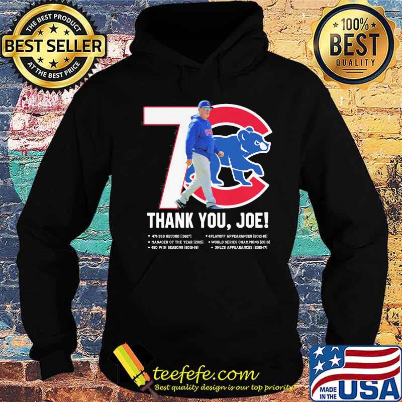 Chicago cubs 70 thank you joe maddon rumors s Hoodie Chicago cubs 70 thank you joe maddon rumors s Hoodie
