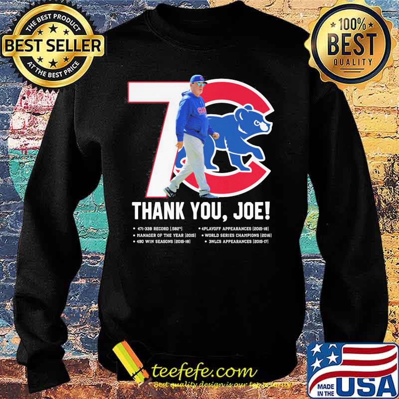 Chicago cubs 70 thank you joe maddon rumors s Sweater Chicago cubs 70 thank you joe maddon rumors s Sweater