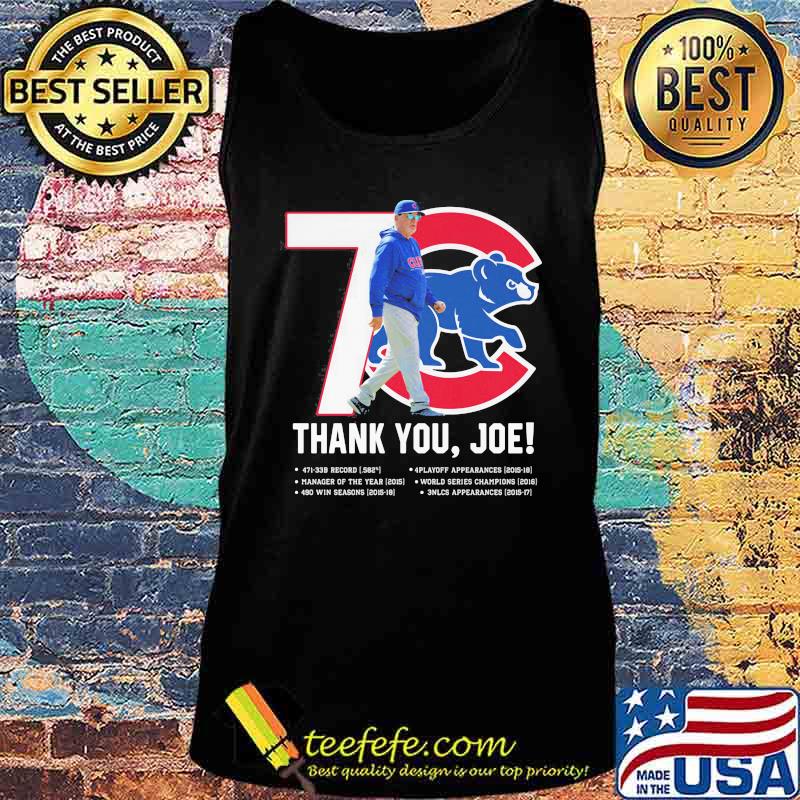 Chicago cubs 70 thank you joe maddon rumors s Tank top Chicago cubs 70 thank you joe maddon rumors s Tank top