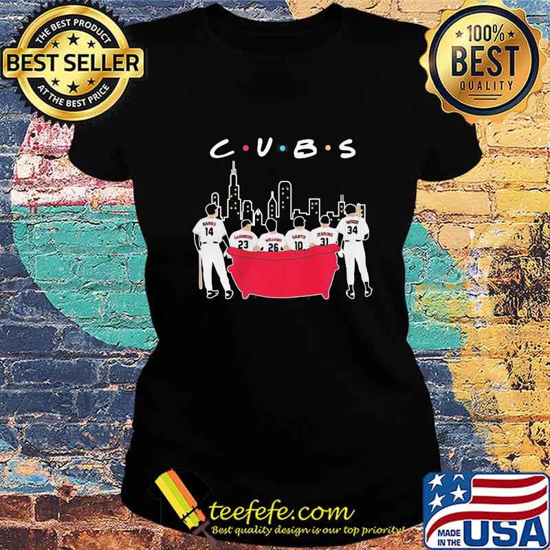 Chicago cubs baseball team sitting sofa s Ladies tee Chicago cubs baseball team sitting sofa s Ladies tee
