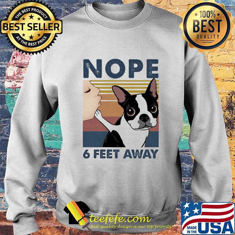 Chihuahua nope 6 feet away vintage retro s Sweater Chihuahua nope 6 feet away vintage retro s Sweater