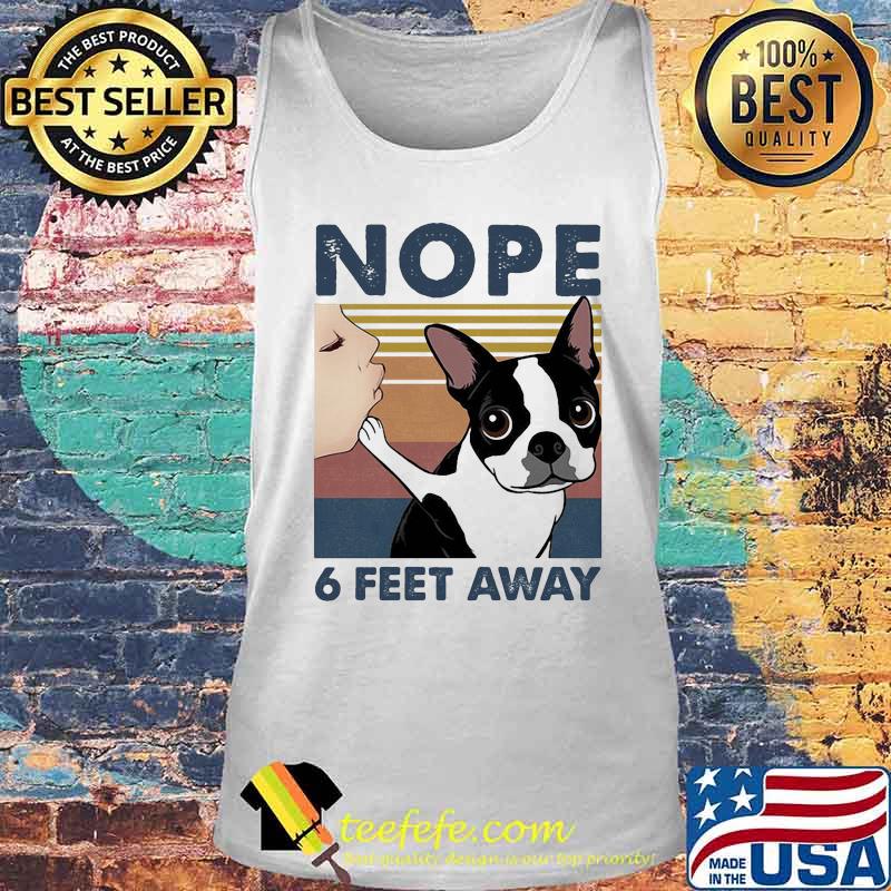 Chihuahua nope 6 feet away vintage retro s Tank top Chihuahua nope 6 feet away vintage retro s Tank top