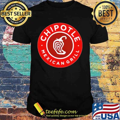 Chipotle mexican grill shirt