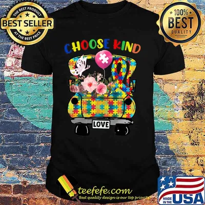 Choose kind Love Autism Awareness shirt