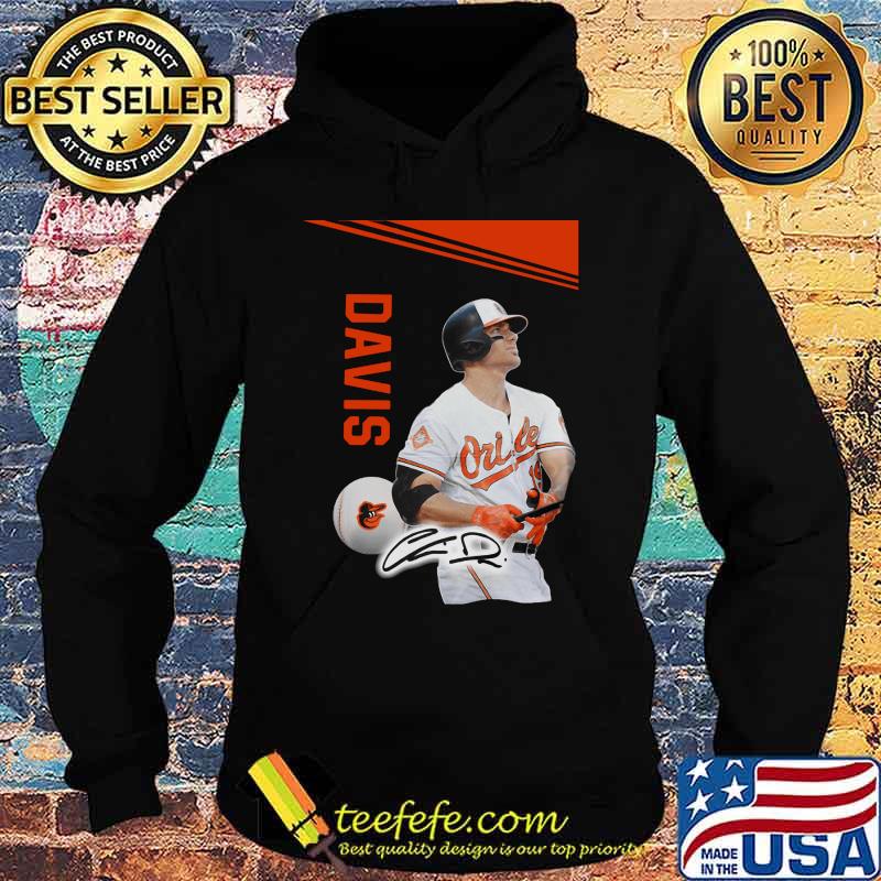 Chris davis baltimore oriole baseball signature s Hoodie Chris davis baltimore oriole baseball signature s Hoodie
