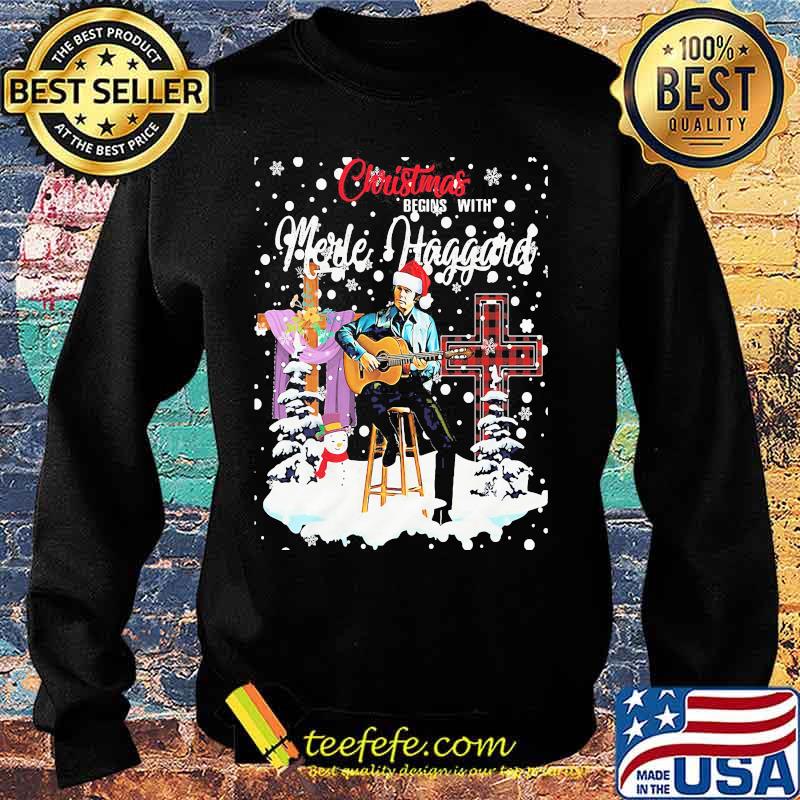 Christmas begins with merle haggard s Sweater Christmas begins with merle haggard s Sweater