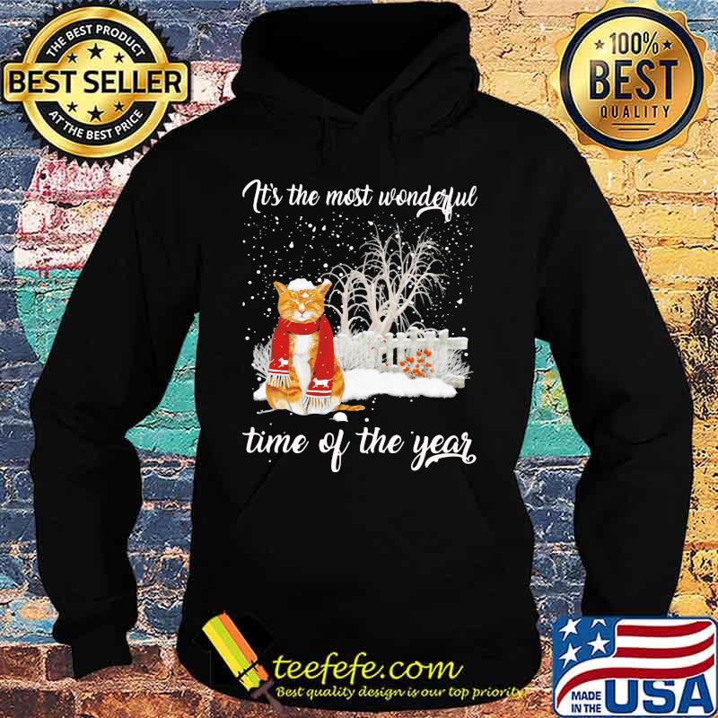 Christmas cat it's the most wonderful time of the year s Hoodie Christmas cat it's the most wonderful time of the year s Hoodie