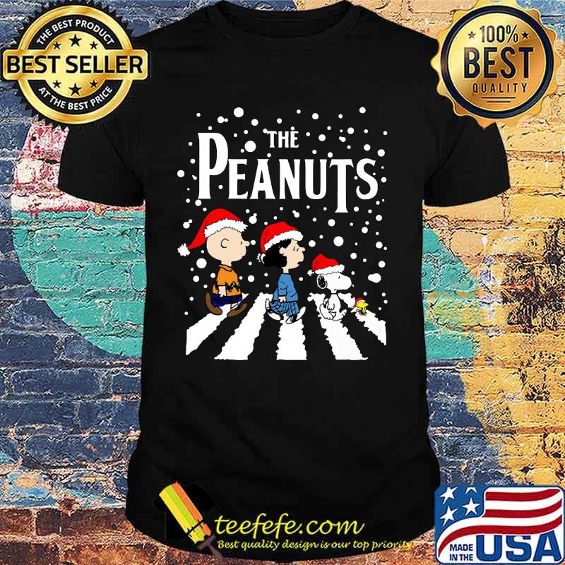 Christmas the peanuts abbey road shirt Christmas the peanuts abbey road shirt