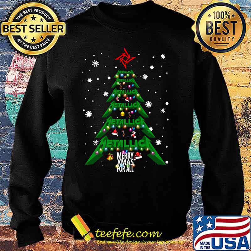 Christmas tree metallica me xmas for all s Sweater Christmas tree metallica me xmas for all s Sweater