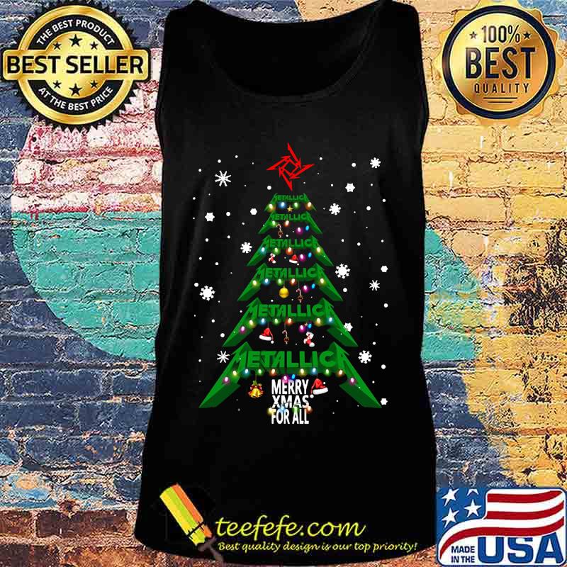Christmas tree metallica me xmas for all s Tank top Christmas tree metallica me xmas for all s Tank top