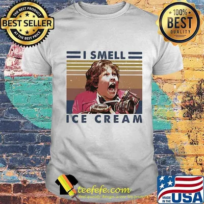 Chunk goonies i smell ice cream vintage retro shirt