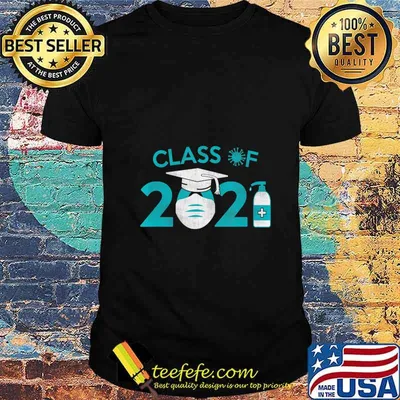 Class of 2021 Facemask Meme Senior 2021 Funny T-Shirt