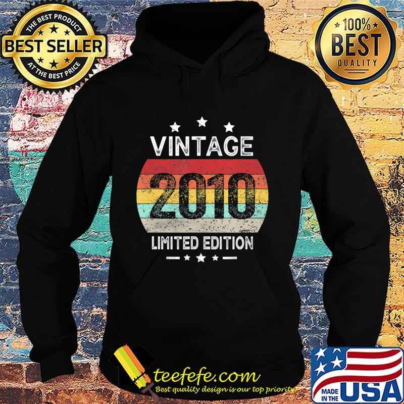 Classic 10th Birthday Gift Vintage Retro Distressed 2010 T-Shirt Hoodie Classic 10th Birthday Gift Vintage Retro Distressed 2010 T-Shirt Hoodie