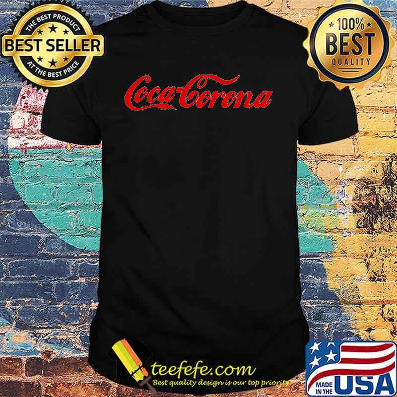 Coca cola corona logo shirt