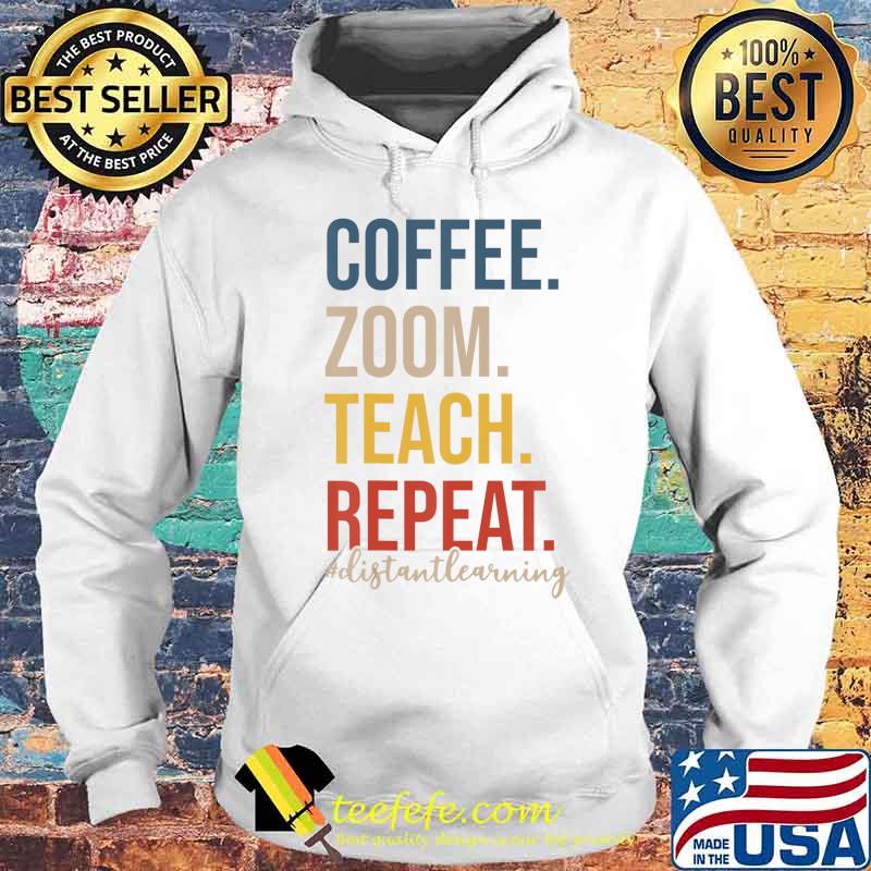 Coffee zoom teach retro virtual teacher distance learning vintage s Hoodie Coffee zoom teach retro virtual teacher distance learning vintage s Hoodie