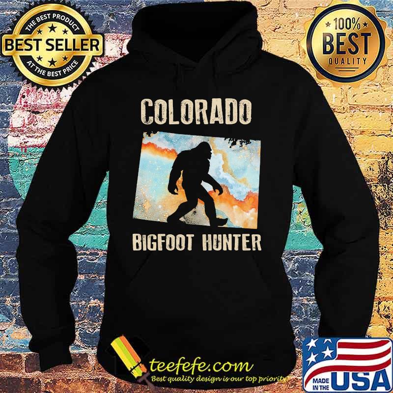 Colorado bigfoot hunter sunset s Hoodie Colorado bigfoot hunter sunset s Hoodie