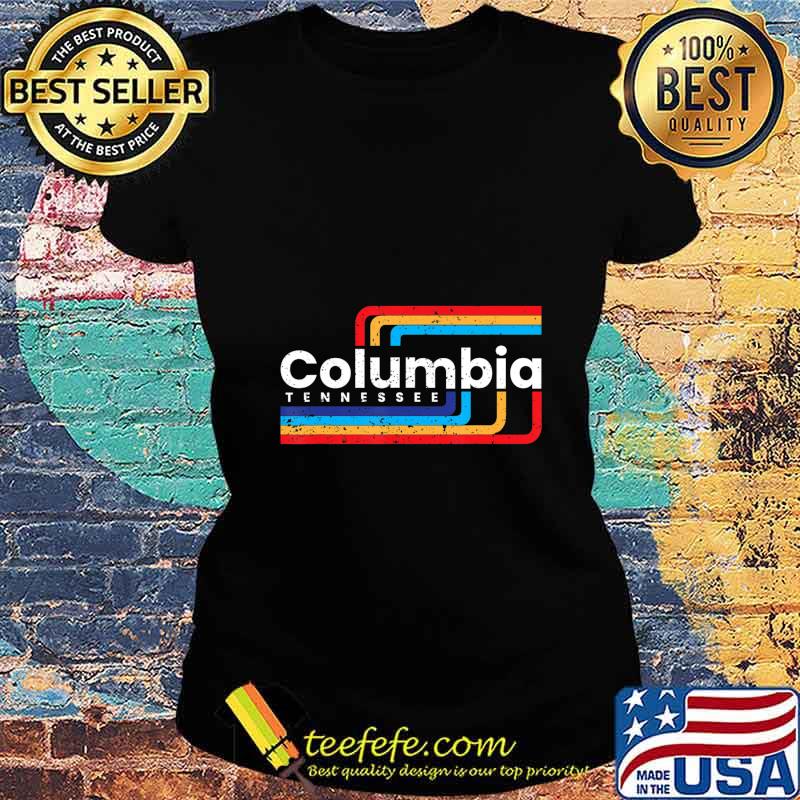 Columbia Tennessee Mule Town USA TN Vintage Retro Distressed T-Shirt Ladies tee Columbia Tennessee Mule Town USA TN Vintage Retro Distressed T-Shirt Ladies tee