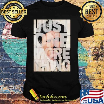 Columbo detective just one more thing shirt