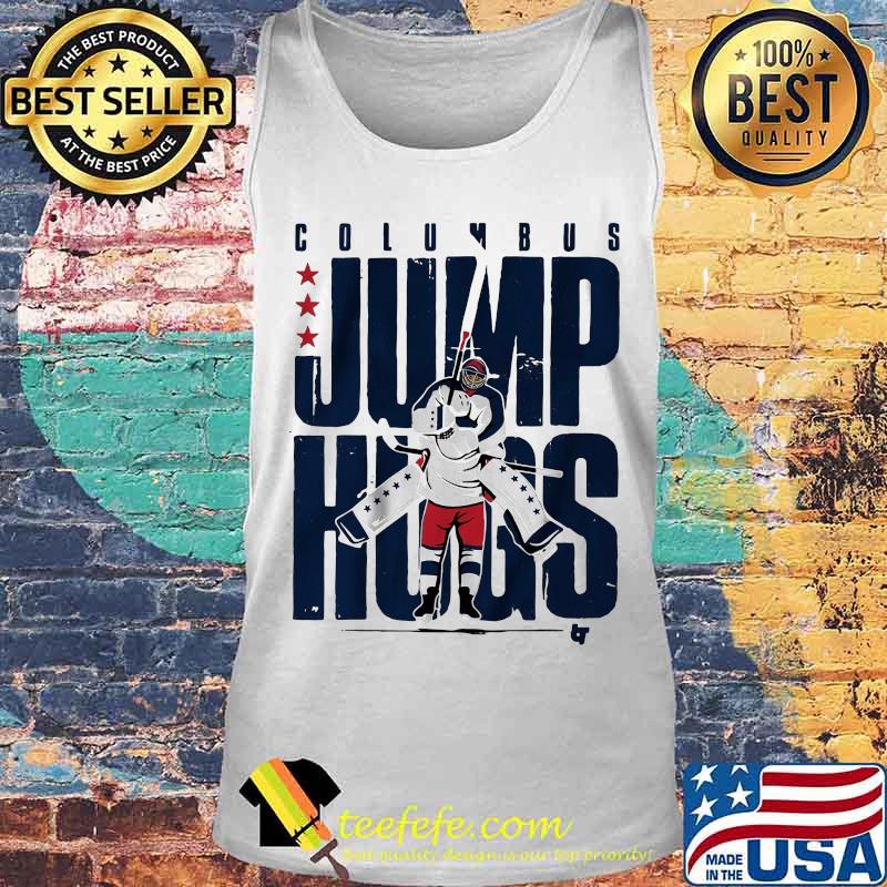 Columbus jump hugs hockey s Tank top Columbus jump hugs hockey s Tank top