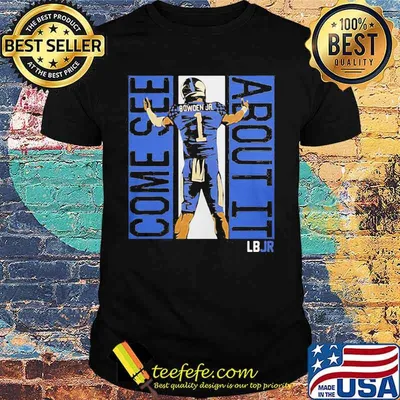 Come see about it bowden jr 1 football shirt