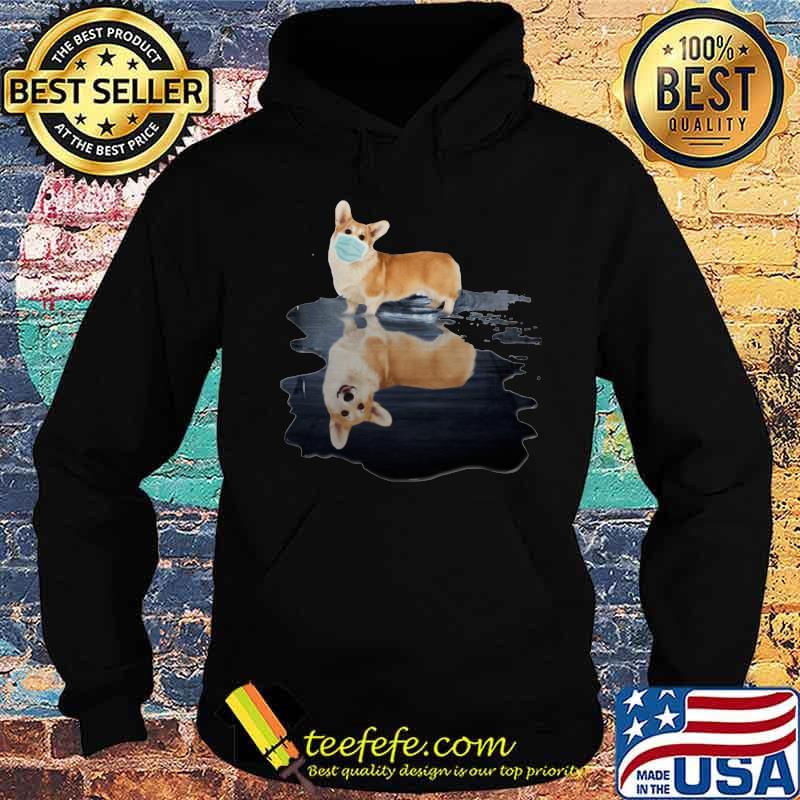Corgi dog mask water reflection s Hoodie Corgi dog mask water reflection s Hoodie