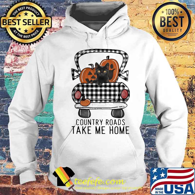COUNTRY ROADS TAKE ME HOME PUMPKIN CAT HALLOWEEN SHIRT Hoodie COUNTRY ROADS TAKE ME HOME PUMPKIN CAT HALLOWEEN SHIRT Hoodie