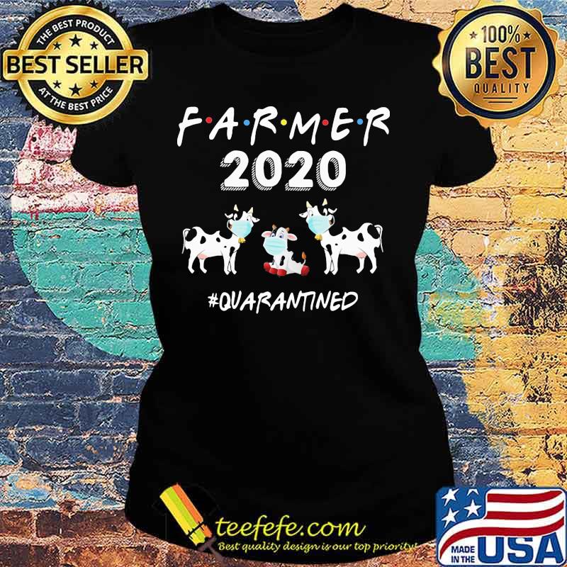 Cow mask farmer 2020 quarantined s Ladies tee Cow mask farmer 2020 quarantined s Ladies tee