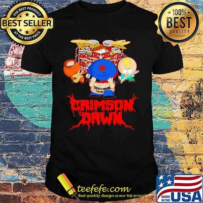Crimson dawn 100% hemp tegridy drumer shirt