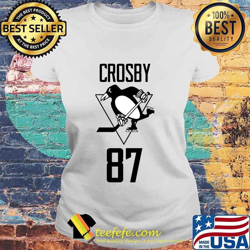 Crosby 87 pittsburgh penguins hockey s Laides tee Crosby 87 pittsburgh penguins hockey s Laides tee