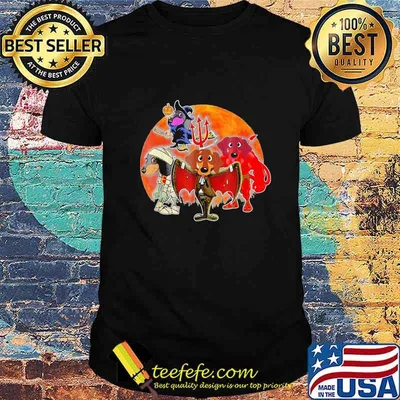 Dachshund Dog Witch Demon Mummy Halloween Horror Costume Shirt
