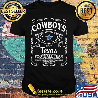 Dallas cowboys quality texas american made football team licensed and doing business as dallas cowboys football club shirt